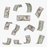 United States 50 Dollars Falling Notes