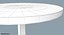 Kinnarps pillar table OBPM90
