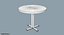 Kinnarps pillar table OBPM90