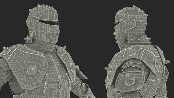modelo 3d Traje de armadura de caballero medieval - TurboSquid 2215067