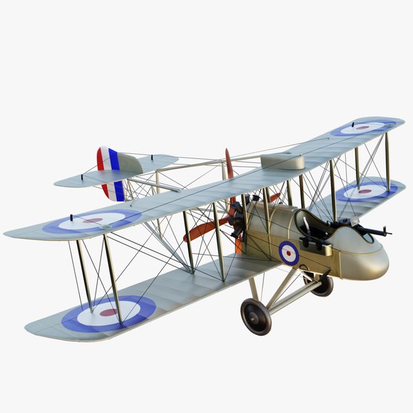 3ds max airco dh 2 aircraft