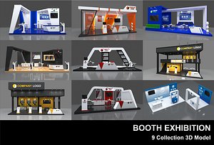3D model Booth Exhibition