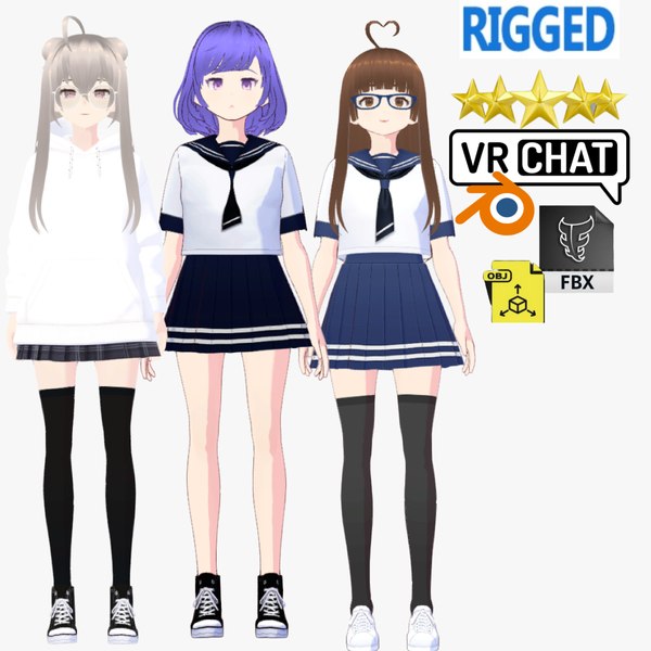 3D Vrchat Models | TurboSquid
