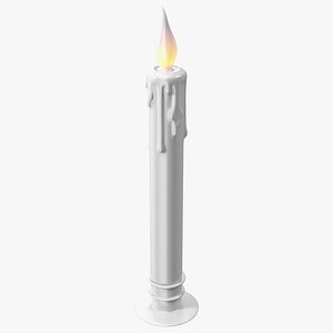 Electric Candle with Flame Effect