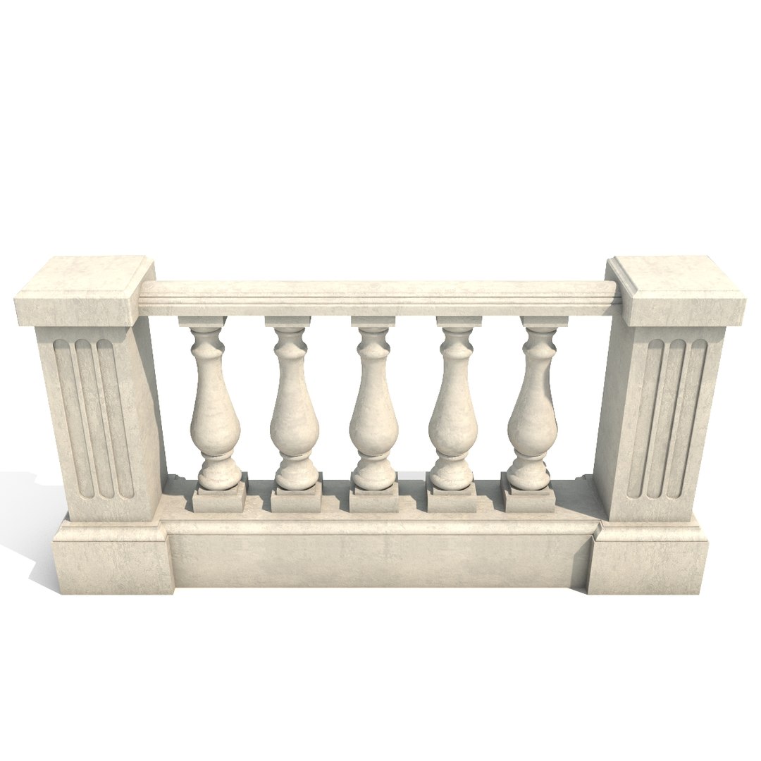 3D model balustrade baluster architecture https://p.turbosquid.com/ts-thumb/yB/iupXpt/Kj6NE4TG/03/jpg/1546168412/1920x1080/fit_q87/e017b08d10de375d9484834d60f908cb4c3cca19/03.jpg