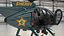 3D model MD 500E Sheriff Helicopter Rigged