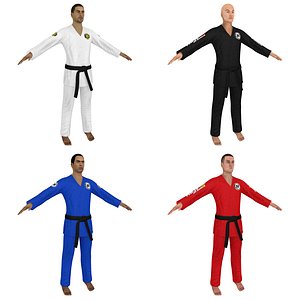 Jiu Jitsu Martial Artists PACK