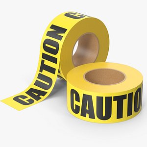 3D Caution Tape