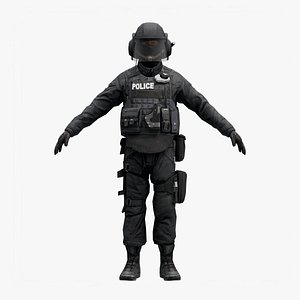 3D SWAT Police - RIG