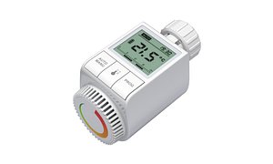 3D model digital radiator thermostat