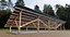 Wood Structure Solar Ground Mount 2x13 Table