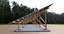 Wood Structure Solar Ground Mount 2x13 Table