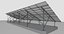 Wood Structure Solar Ground Mount 2x13 Table