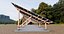Wood Structure Solar Ground Mount 2x13 Table