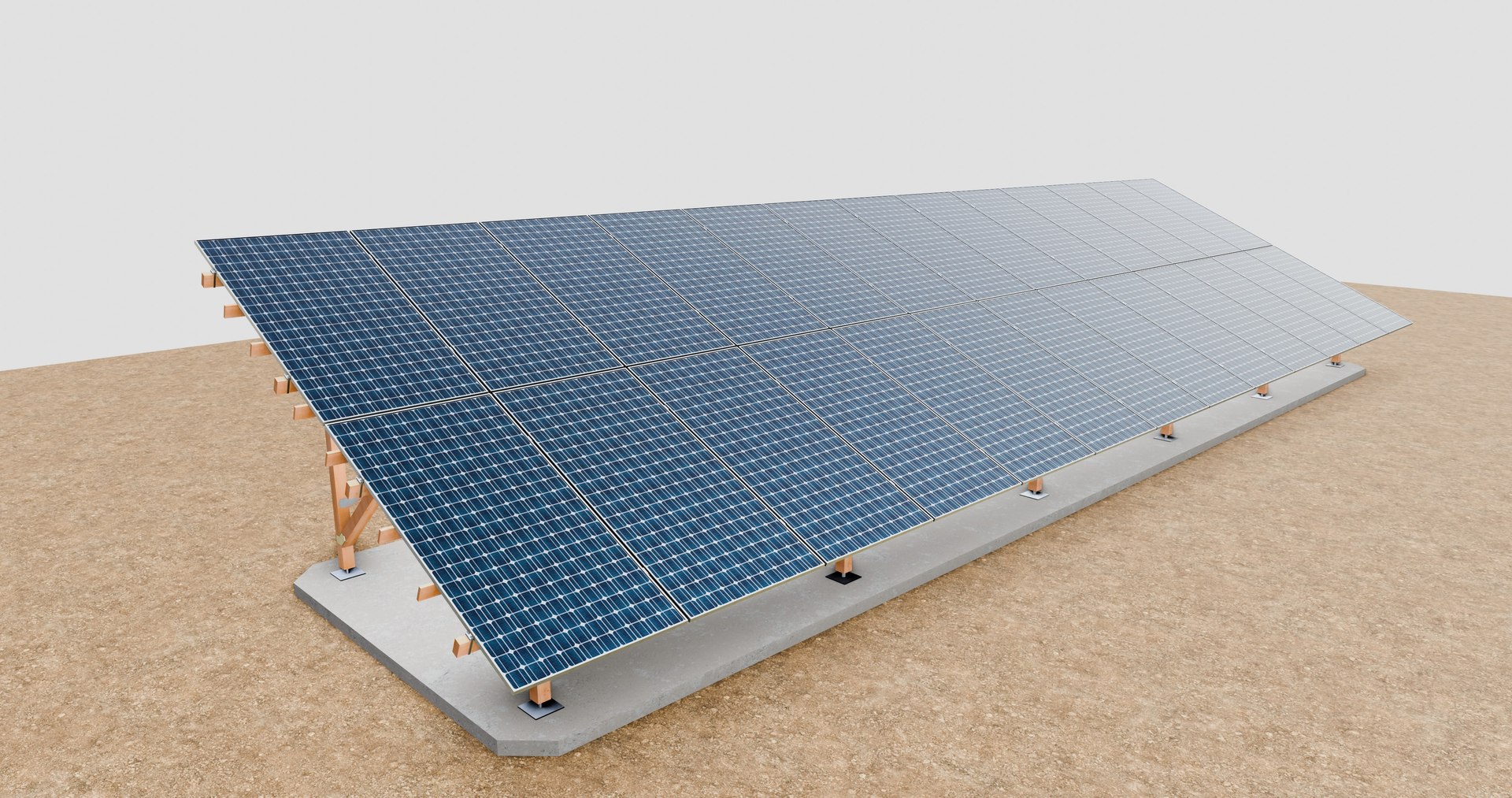 3D Wood Structure Solar Ground Mount 2x13 Table model https://p.turbosquid.com/ts-thumb/yB/tNuFwe/Q5/16/jpg/1772871023/1920x1080/fit_q87/b2347c257e2c37f24885f11303f5f4994343ee7e/16.jpg