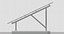 Wood Structure Solar Ground Mount 2x13 Table