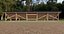Wood Structure Solar Ground Mount 2x13 Table