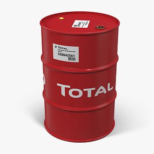 oil drum total 3d model
