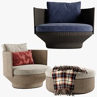 Wittmann Paradise Bird armchair