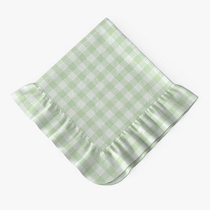Napkin 01v PBR 3D model