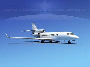 Dassault Falcon 7X Unmarked