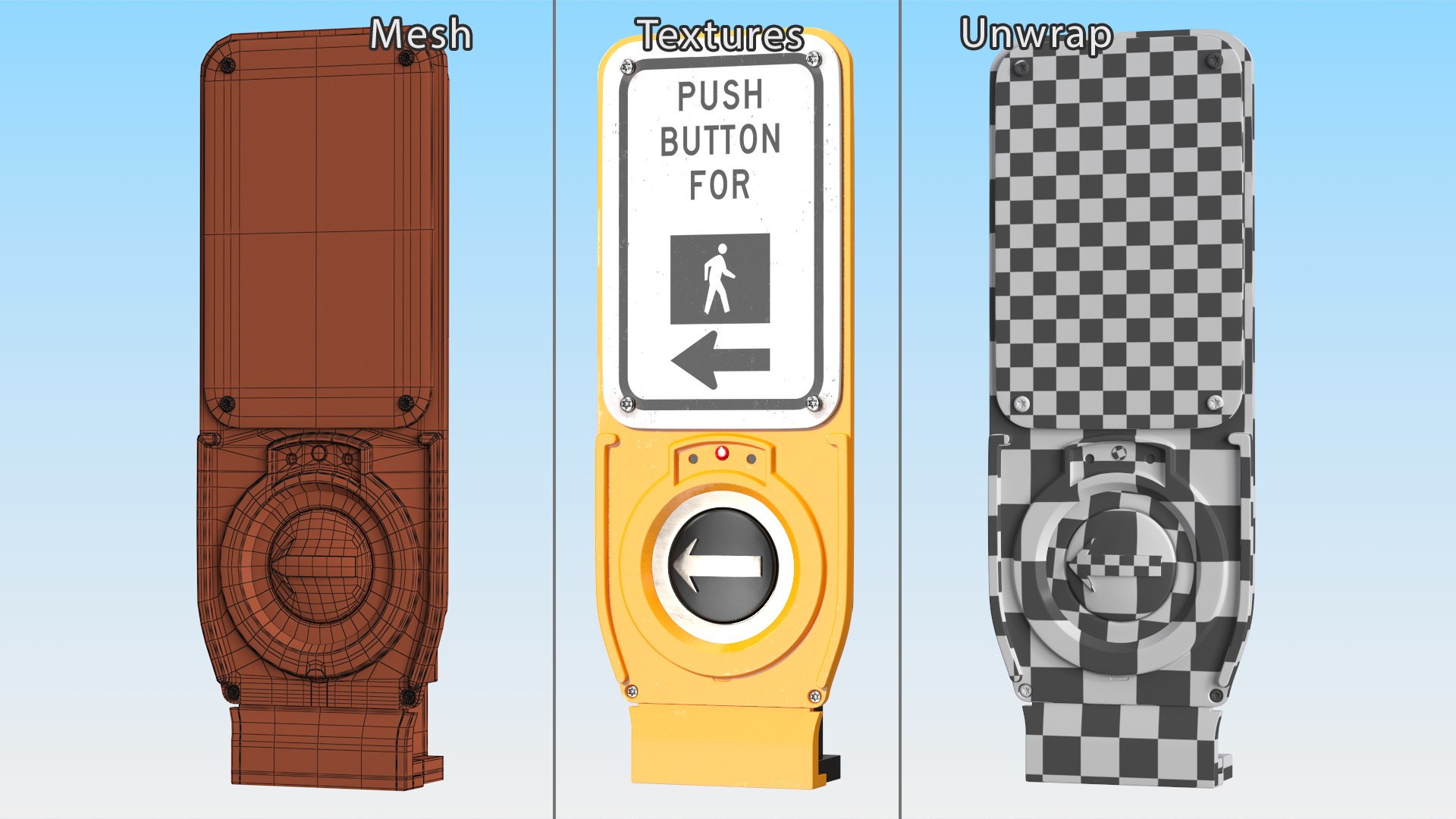 3D model Pedestrian Signals Collection 2 https://p.turbosquid.com/ts-thumb/yC/2ajDWL/f6/pedestriansignalscollection2c4dmodel022/jpg/1683094966/1920x1080/fit_q87/93eddec001f04fba14de549ce59593da00c89bdd/pedestriansignalscollection2c4dmodel022.jpg