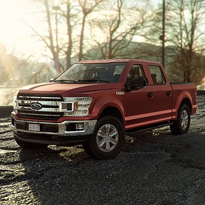 Ford F 150 2018 Pickup 3D