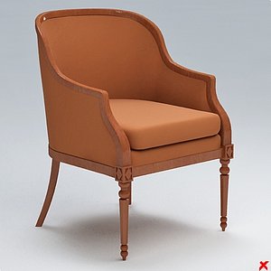 armchair chair 3ds