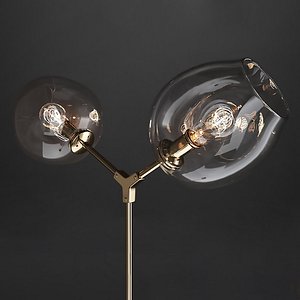 floor lamp branching bubble 3D