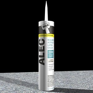 3d model caulk tube