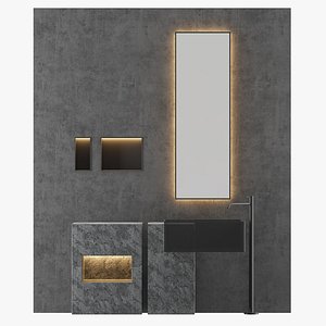 Electric - Stone Bathroom 3D