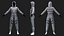 Kobiecy strój sportowy Projekt Marvelous Designer