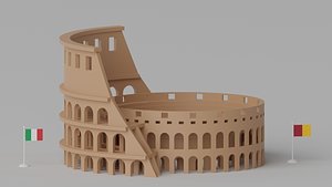 Roman Colosseum Rome Italy