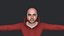 Joe Rogan Personaje 3D hiperrealista de cuerpo completo y totalmente equipado