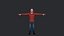 Joe Rogan Personaje 3D hiperrealista de cuerpo completo y totalmente equipado