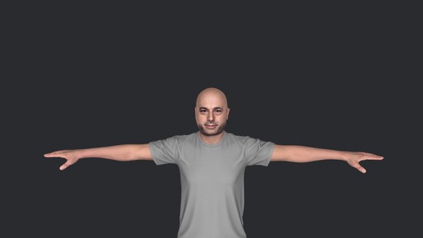 modelo 3d Joe Rogan Personaje 3D hiperrealista de cuerpo completo y ...