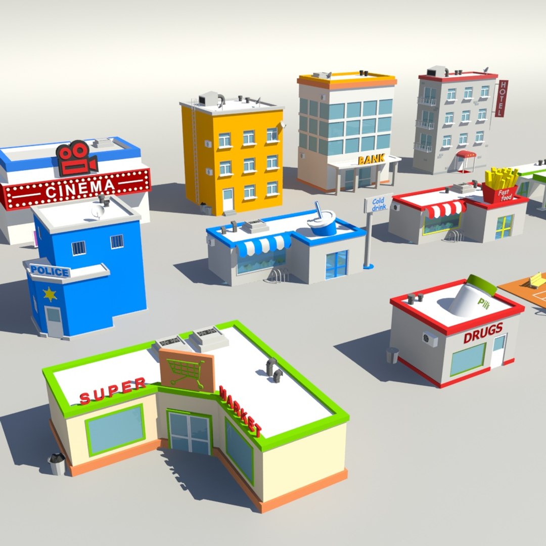 Build Pack 3d Model