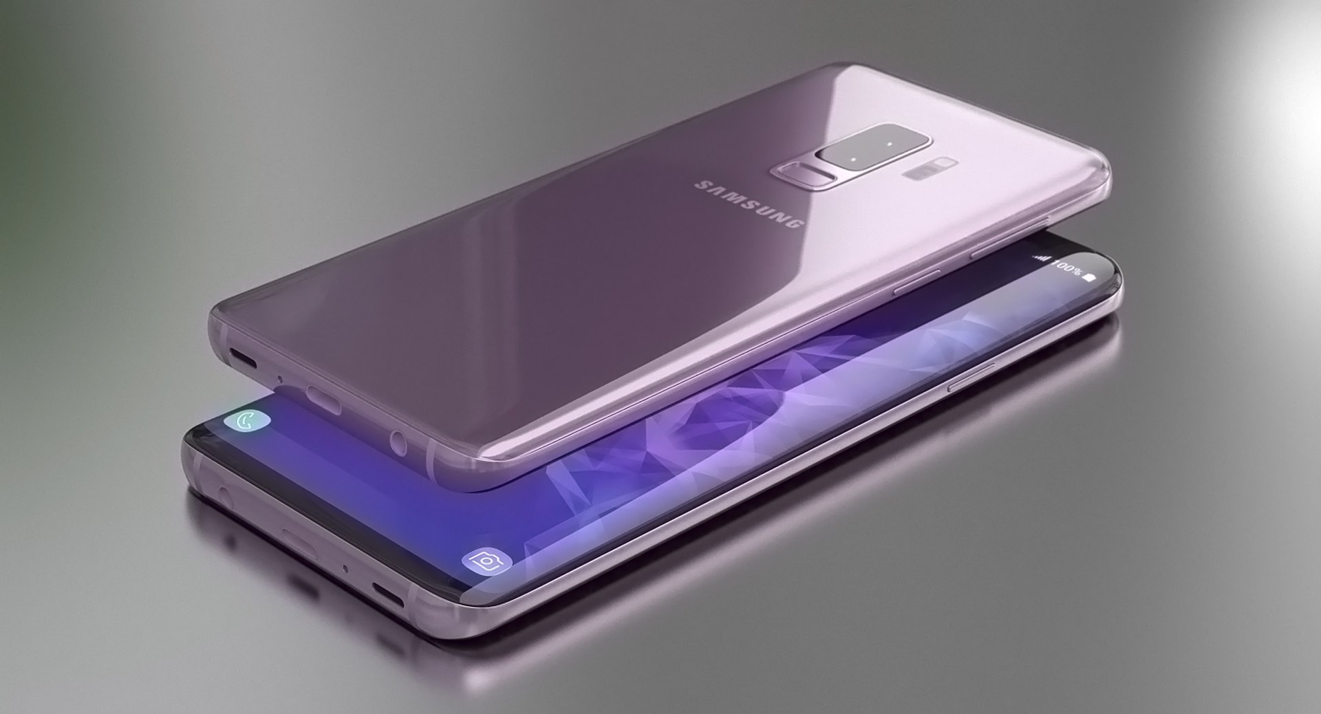 Samsung galaxy s9 set design 3D model - TurboSquid 1275406