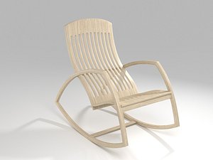3D model Rocking chair MAX 2021