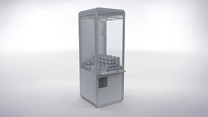 Claw Machine for events exhibition and carnival roadshow 3D model 3D model