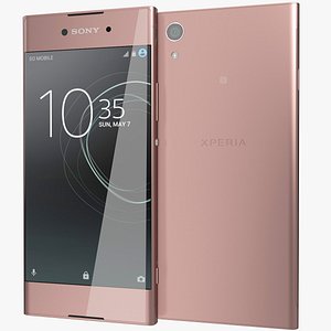realistic sony xperia xa1 3d 3ds