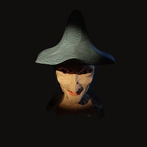 3d model witch baba yaga