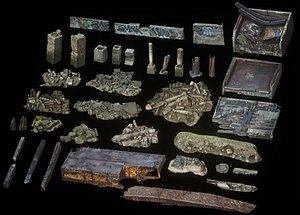 Dock Ruins 3d Scans