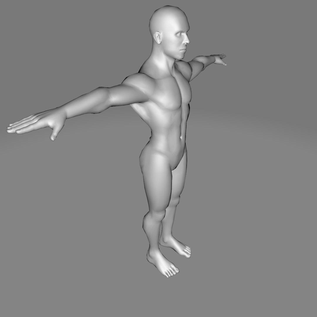 3D Basic Man With Over 300 Animations - TurboSquid 1842305