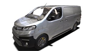 Toyota Proace Electric van 2023 3D model