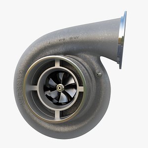 turbocharger compressor wheel obj