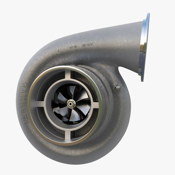 Turbocharger 3D Models for Download TurboSquid