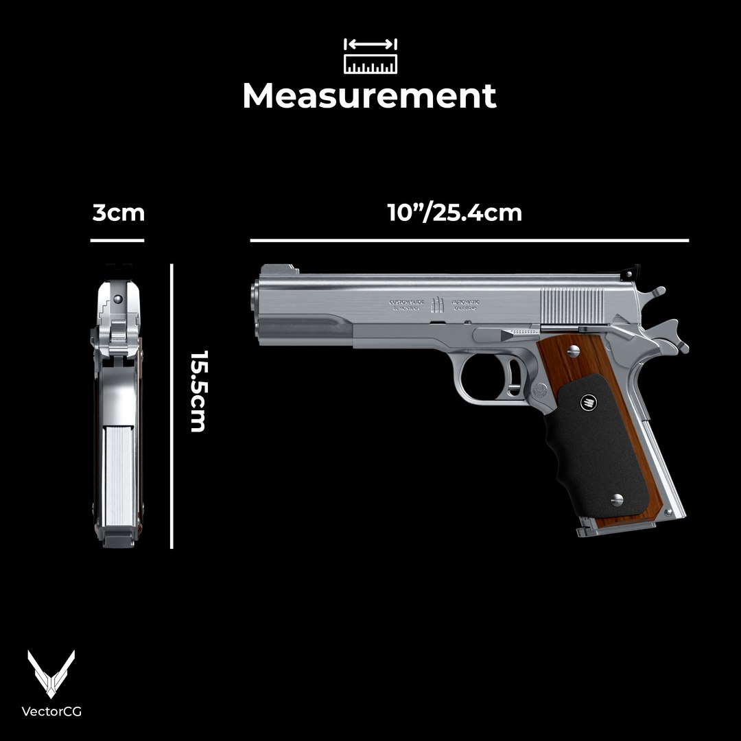 AMT Hardballer -  Low Poly Game-Ready 3D Model Clean Topology  4K Textures(1) 3D model https://p.turbosquid.com/ts-thumb/yD/24jA7l/jQ/measure/jpg/1756899554/1920x1080/fit_q87/37c4fdf0786b67e6189ed08e6e77a74a70d7b065/measure.jpg