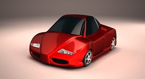 3D 11 Cartoon Car Collection model