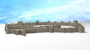 mahmure castle 3D model